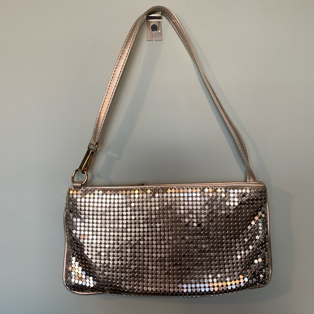 New York & Company gold chain shoulder bag